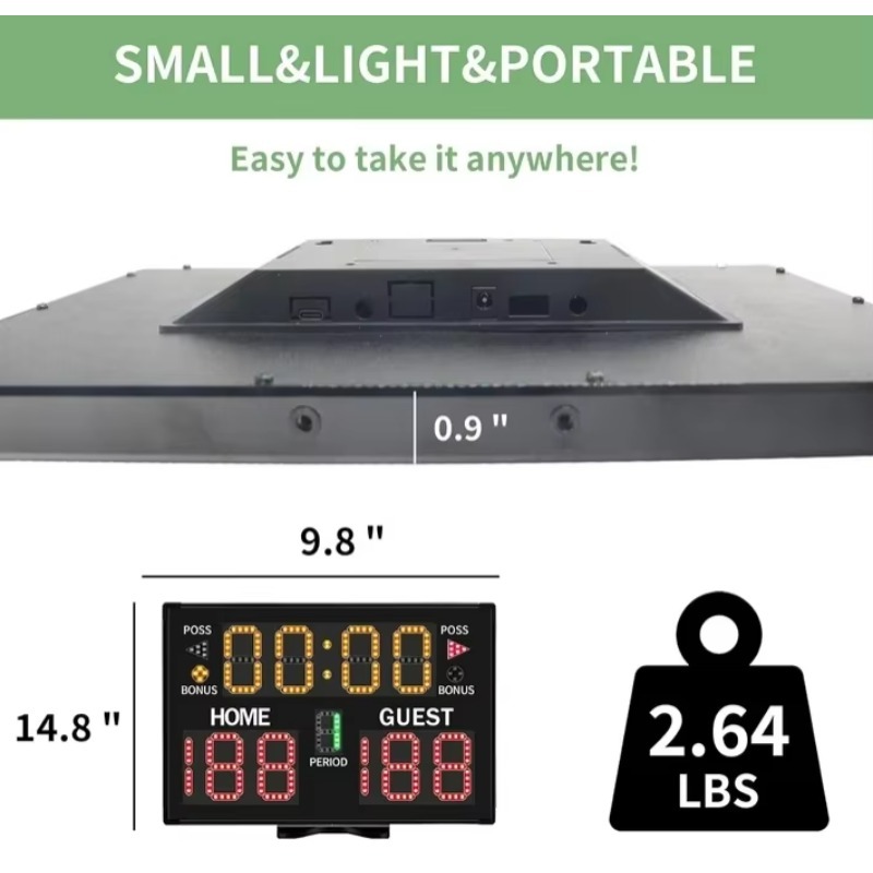 Marcador electrónico Led para  - Sports Equipment Advertisement reseña y precio