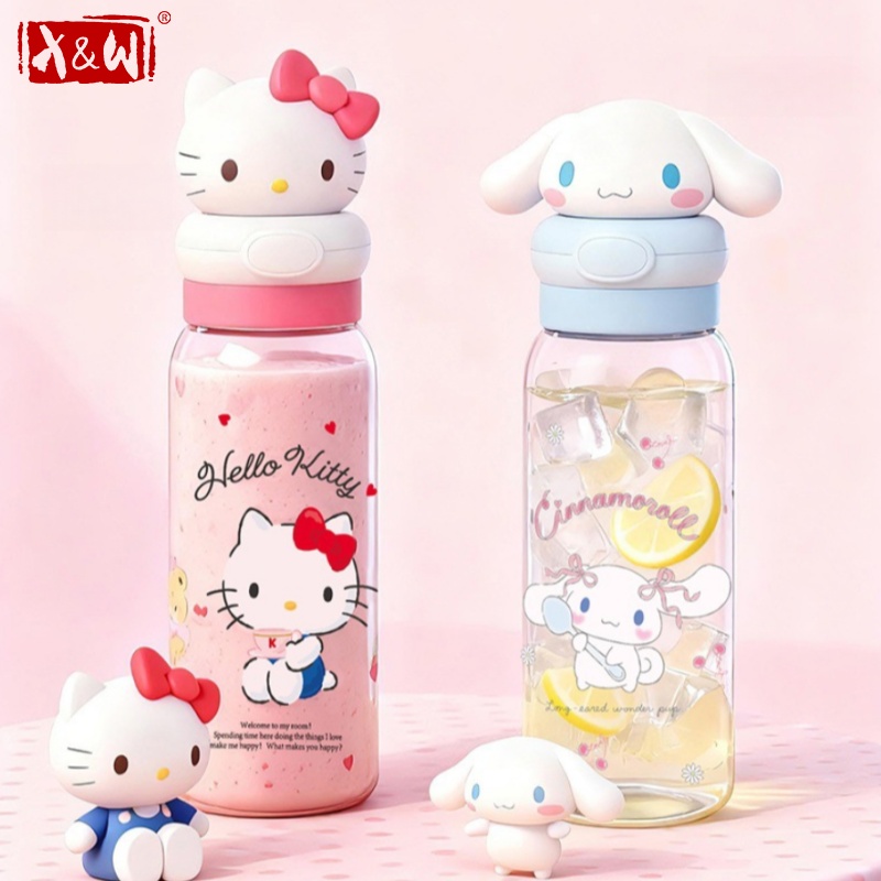 Vaso de Agua X&W Sanrio de 550 - Xin Sports Equipment reseña y precio