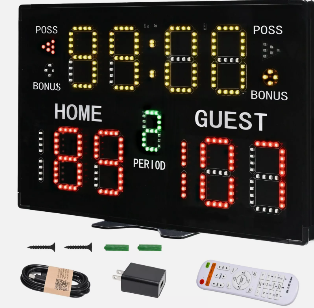 Marcador electrónico de diodo  - Sports Equipment Advertisement reseña y precio