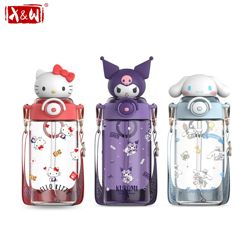 Vaso con pajita X&W Kawaii San - Xin Sports Equipment reseña y precio